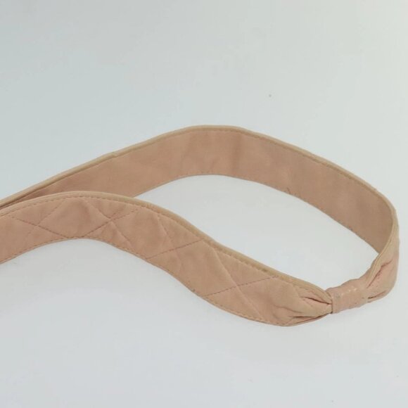 CHANEL Matelasse Shoulder Bag Lamb Skin Pink CC - Picture 12 of 16